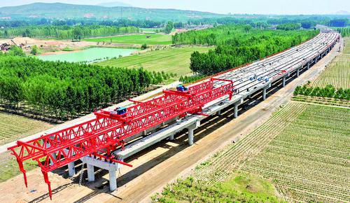 河北省重点项目秦唐高速公路建设稳步推进.记者&nbsp;李铎&nbsp;摄