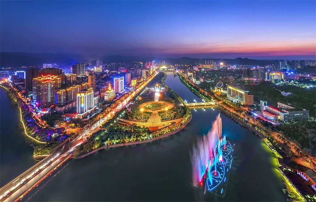 咸宁夜景