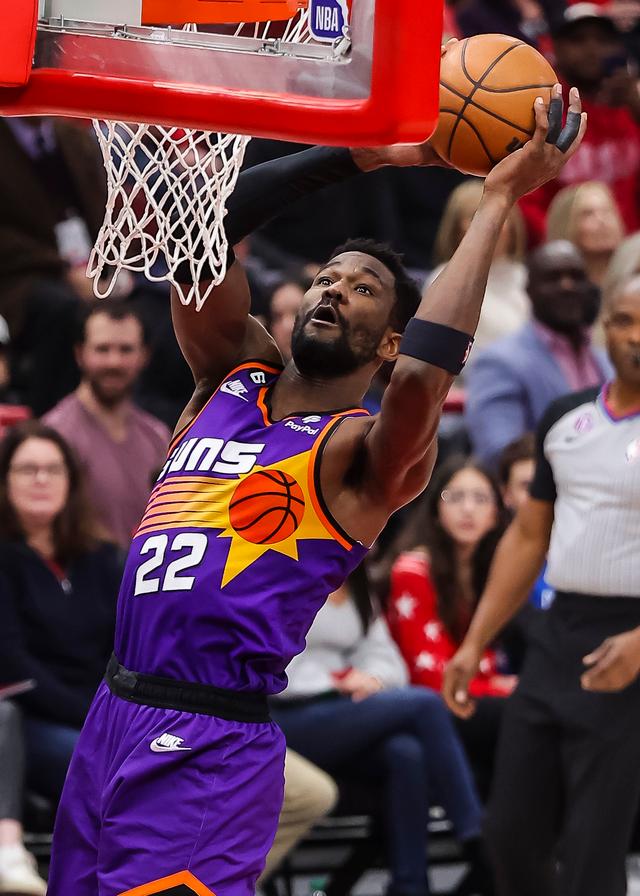 nba状元秀,太阳中锋艾顿成巴哈马内线核心. 资料图/新华社