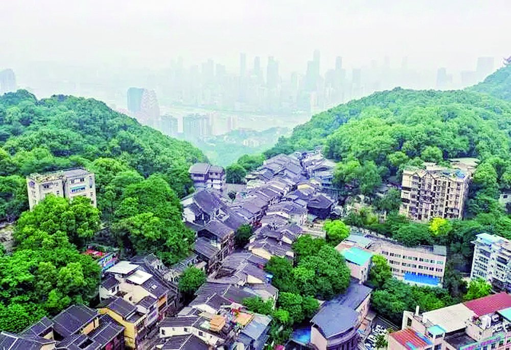 南岸区黄桷垭老街 据重庆日报