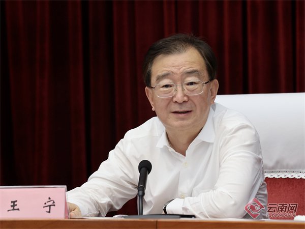 王宁出席会议并提出工作要求.记者 周灿 摄