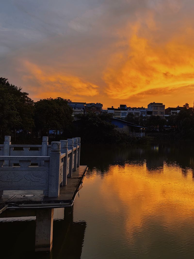 送你一片南宁晚霞