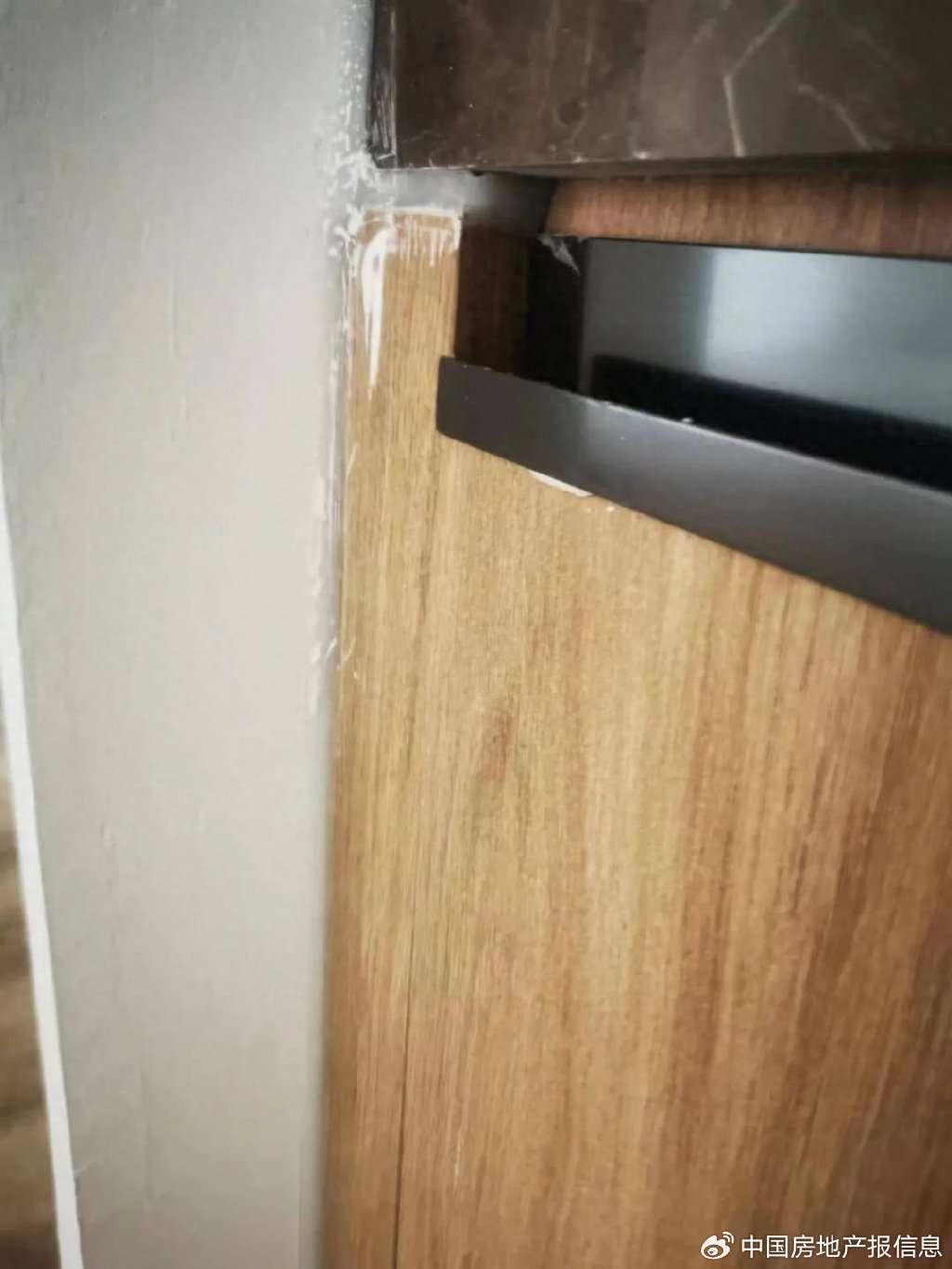 厨房产品有缺口。