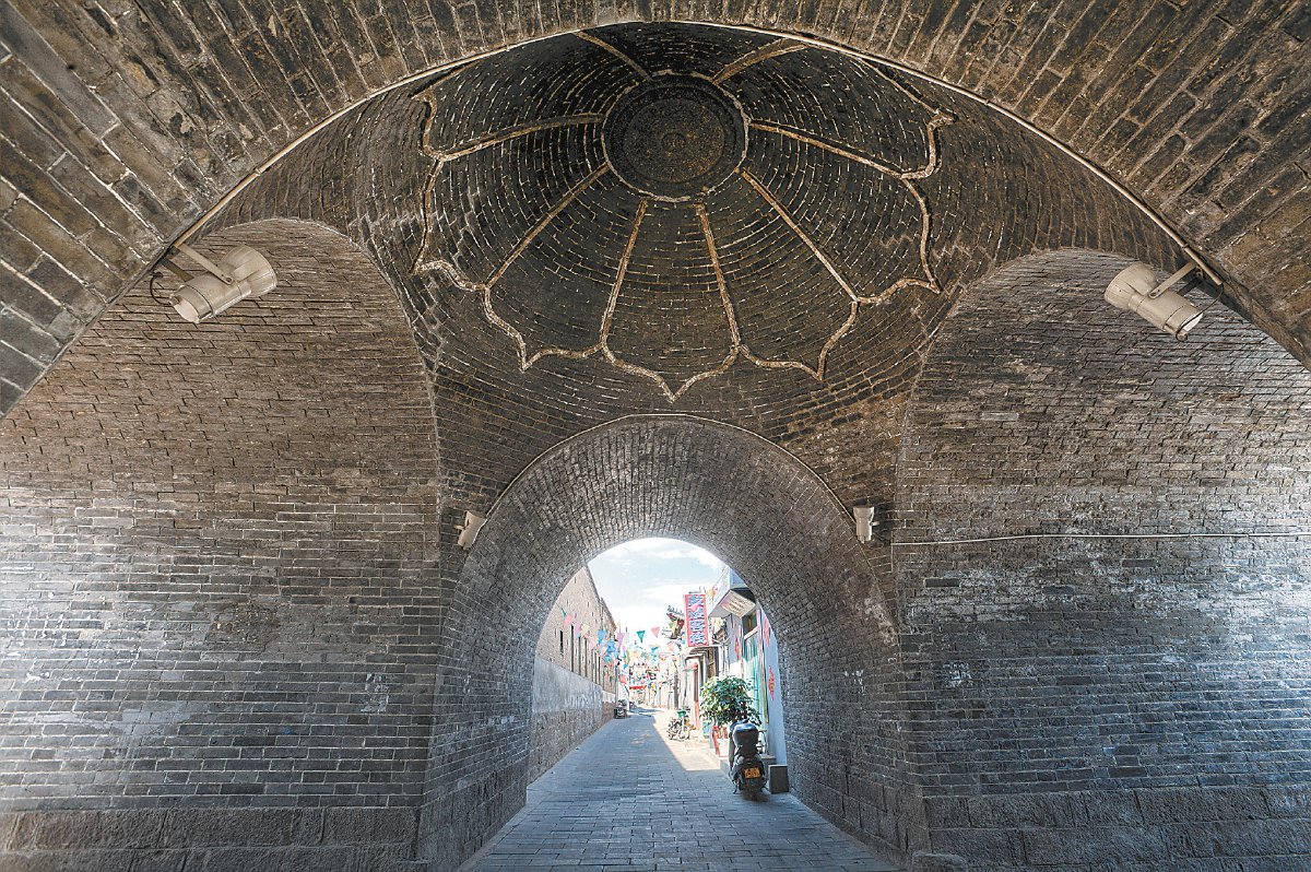 堡子里文昌阁内的穹顶.陈亮摄