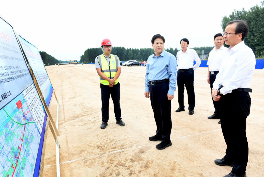 康彦民向辉在曲港高速公路沧州段实地调研并现场办公|沧州市_新浪财经