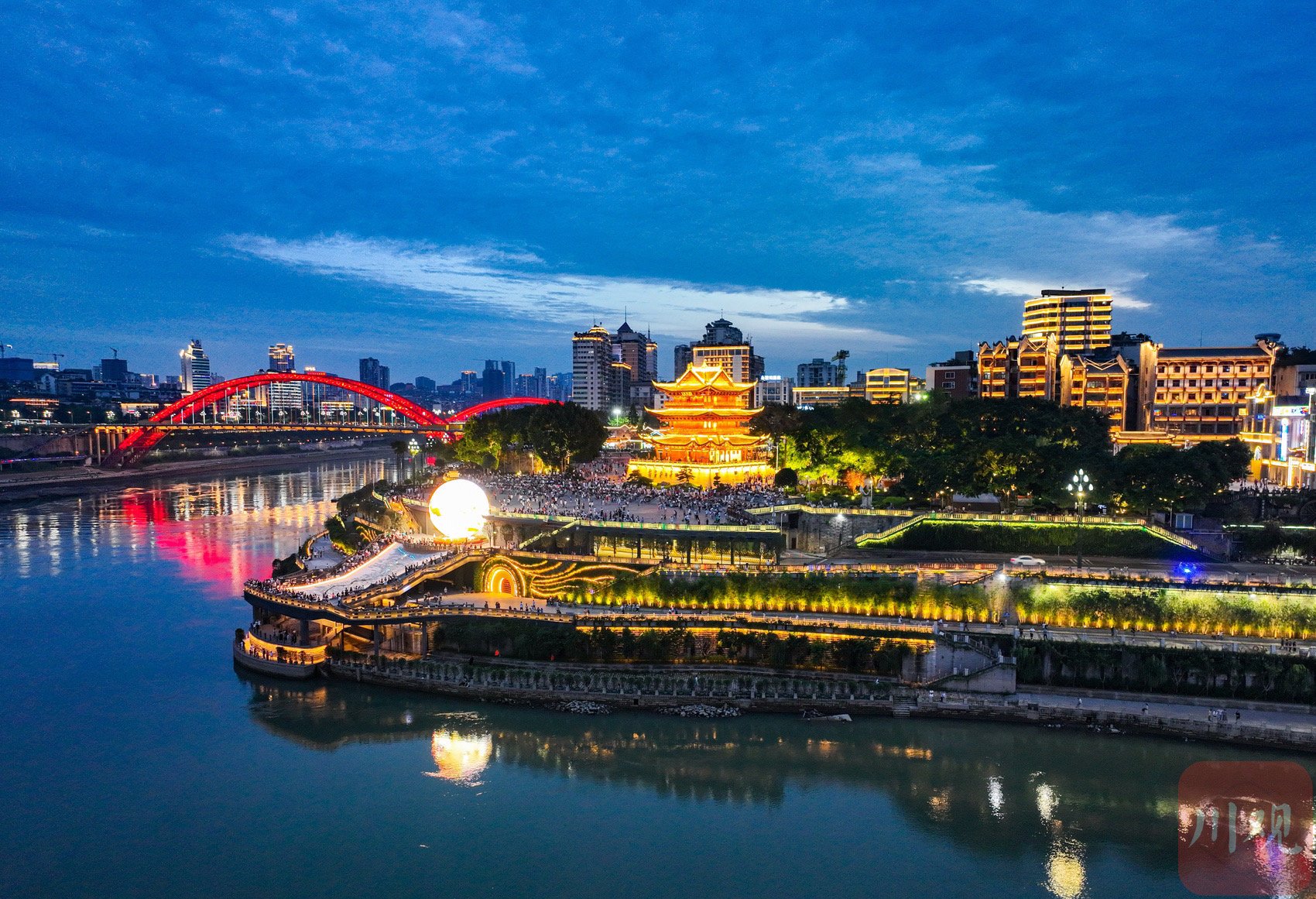 绿色城市 美丽四川|宜宾翠屏区:三江六岸提升改造,为旧城"留白增绿"