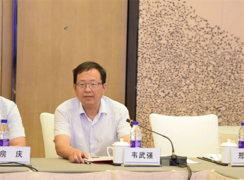 图：韦武强致辞