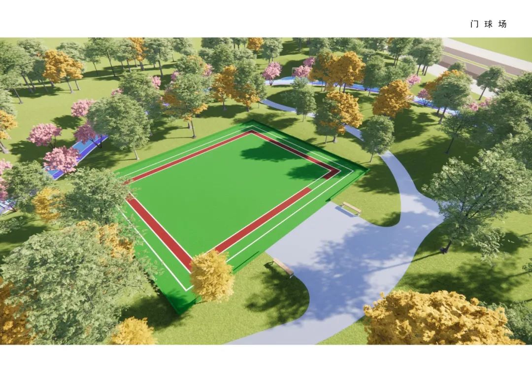体育公园效果图(左右滑动查看)