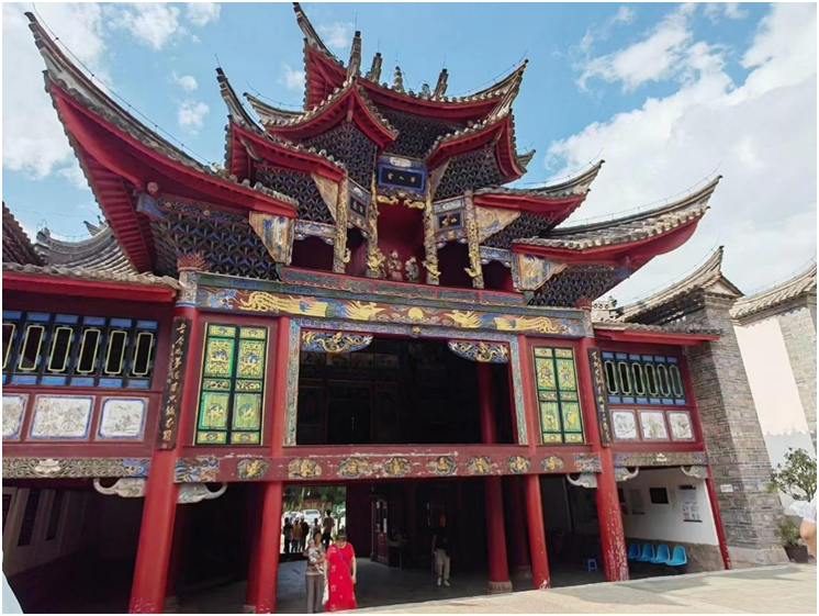 图片:位于会泽古城内的江西会馆旧址