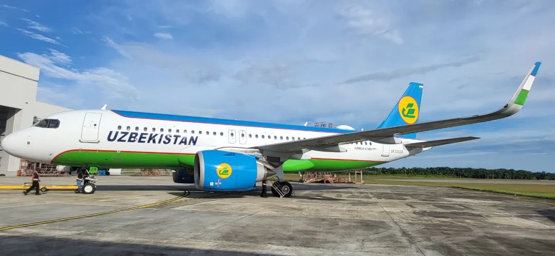 中飞租赁向乌兹别克斯坦航空交付首架a320neo,业务版图拓展至中亚