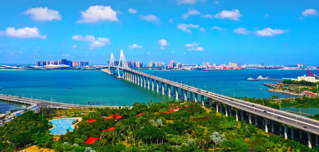 湛江海湾大桥.郭龙碧&nbsp; 摄