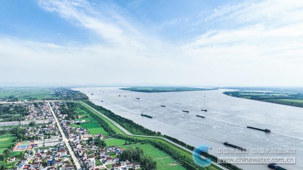 长江安徽段枞阳江堤 本报通讯员 朱广源 摄