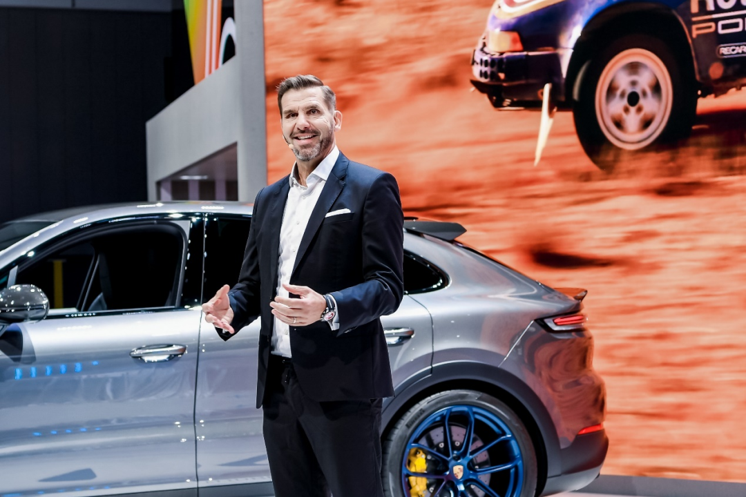 (保时捷中国总裁及首席执行官柯时迈/企业供图)