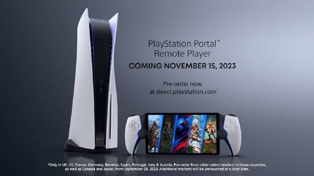 11 月 15 日，索尼 PS5 串流掌机 PlayStation Portal Remote Play 公布发售日期