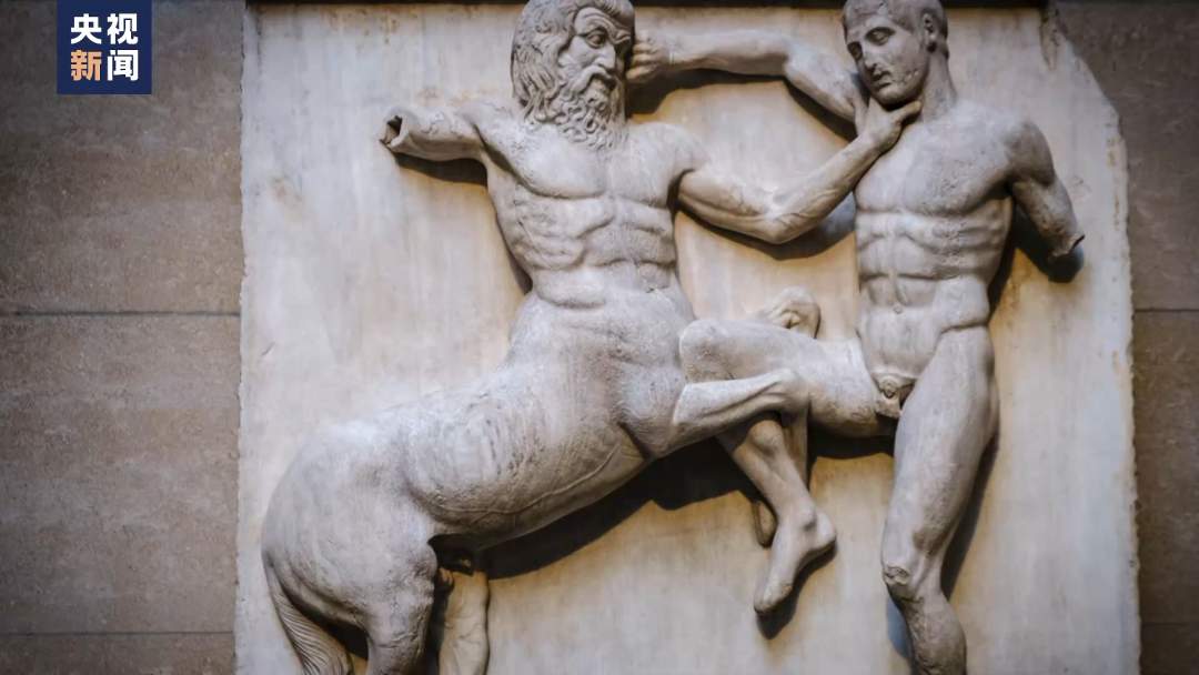 电影《博物馆奇妙夜3》中,优哉游哉的半人马石像是大英博物馆中的真实