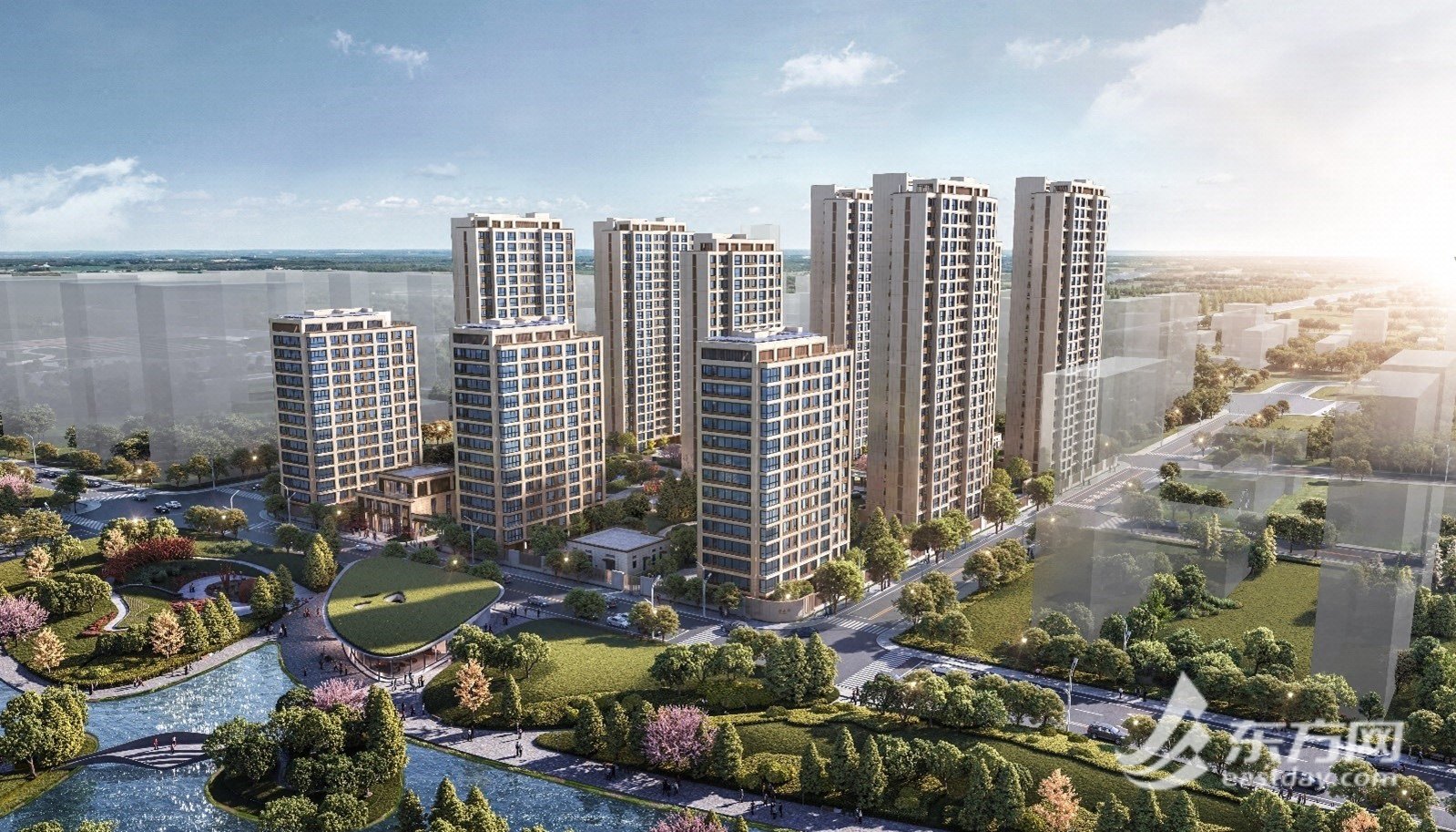 普陀金茂府效果图