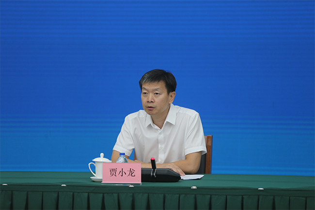 ▲国家气候中心副主任贾小龙 图据中国气象局官网