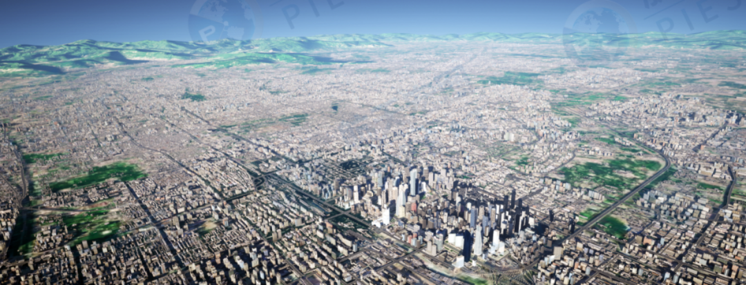 三维数字模型底座示意图