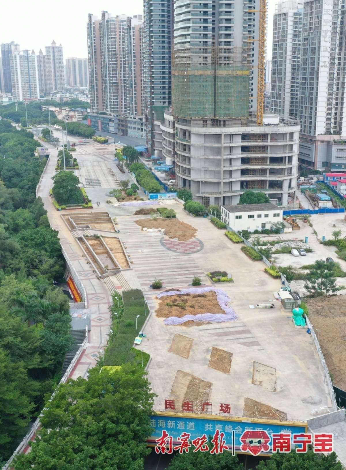 南宁民生广场升级改造!预计10月底建成投入运营|广西_新浪财经_新浪网