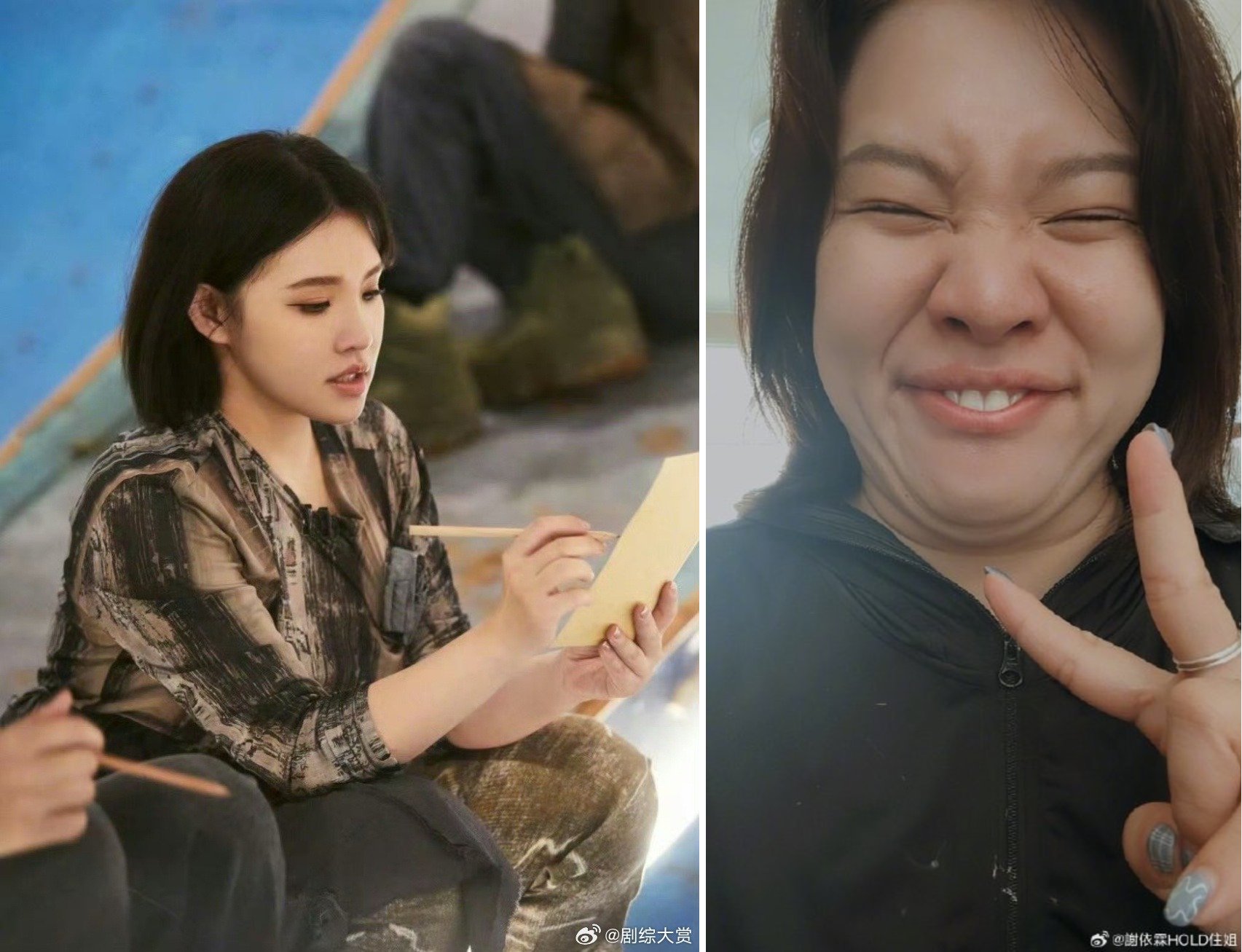 知名女星回应新剧照瘦好多：只是修图下手重了点……|谢依霖|HOLD住姐_新浪科技_新浪网