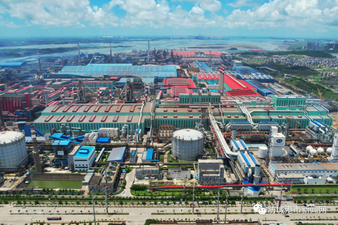 广西盛隆冶金有限公司鸟瞰图.钟馥蔚&nbsp;摄