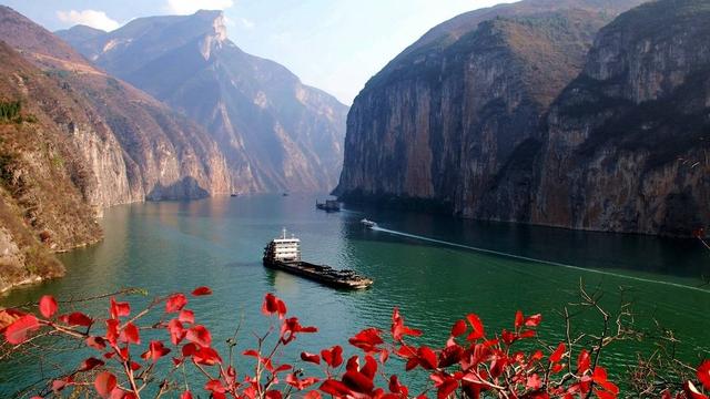 长江三峡之瞿塘峡.资料图片