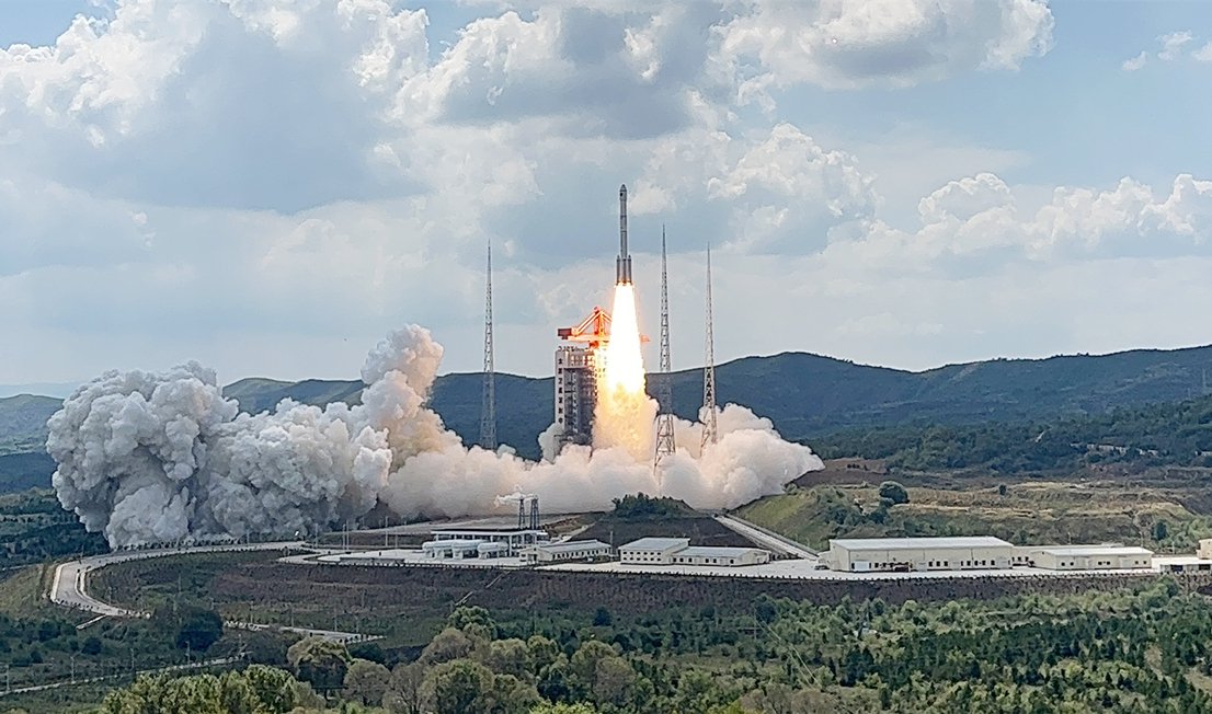 长六改火箭起飞