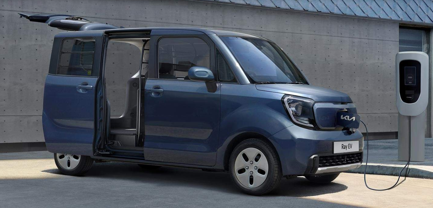 起亚发布新款 Ray EV 车型：单边侧滑门设计，起售价 2735 万韩元