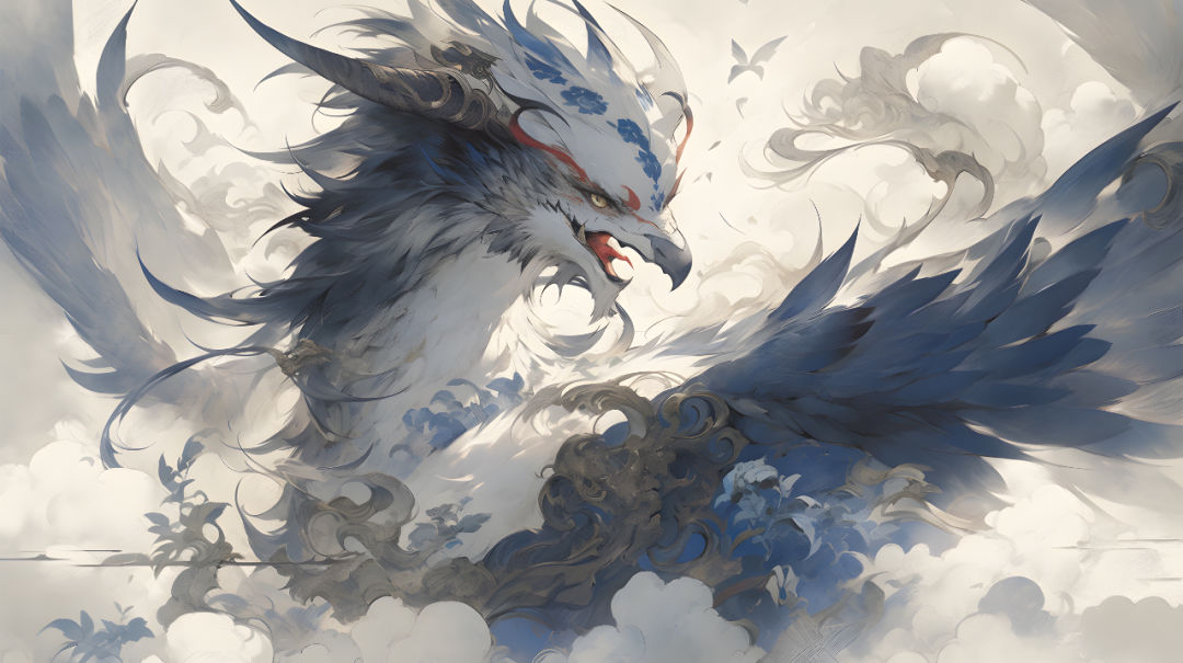 鲲鹏插画.(图片来源:图虫创意)