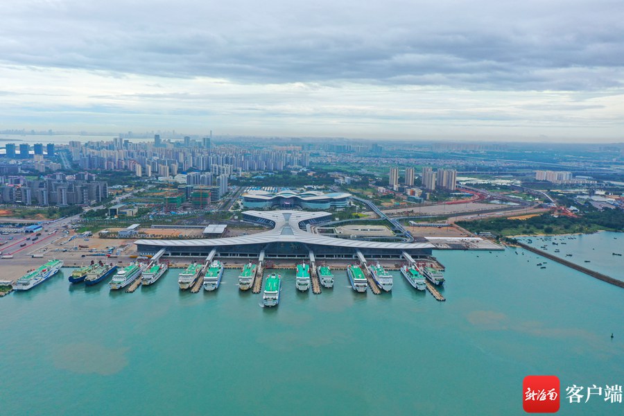 全国最大的港口客滚综合枢纽项目进入收尾 海口新海港
