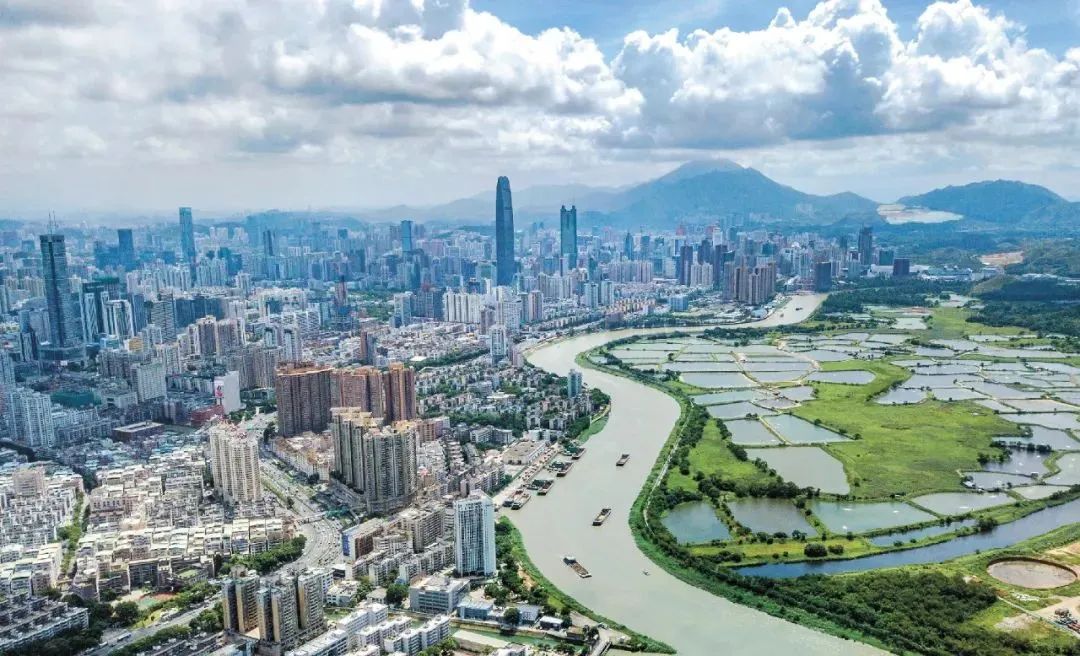 河套深港科技创新合作区稳步向前发展.深圳特区报记者何龙 摄