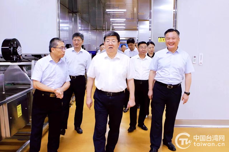 淮南市委书记赴台企调研