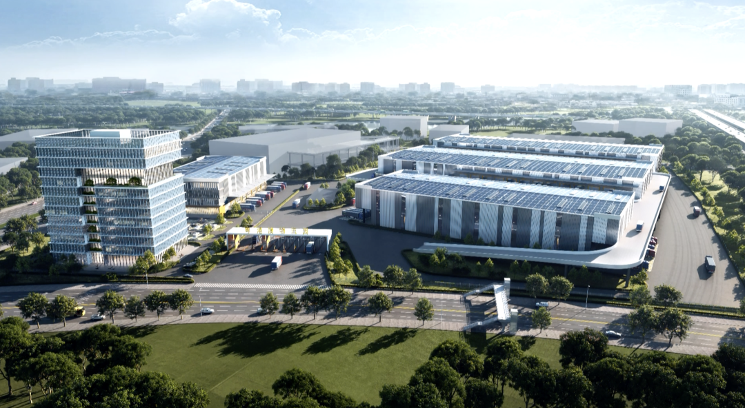 粤港澳物流园效果图.