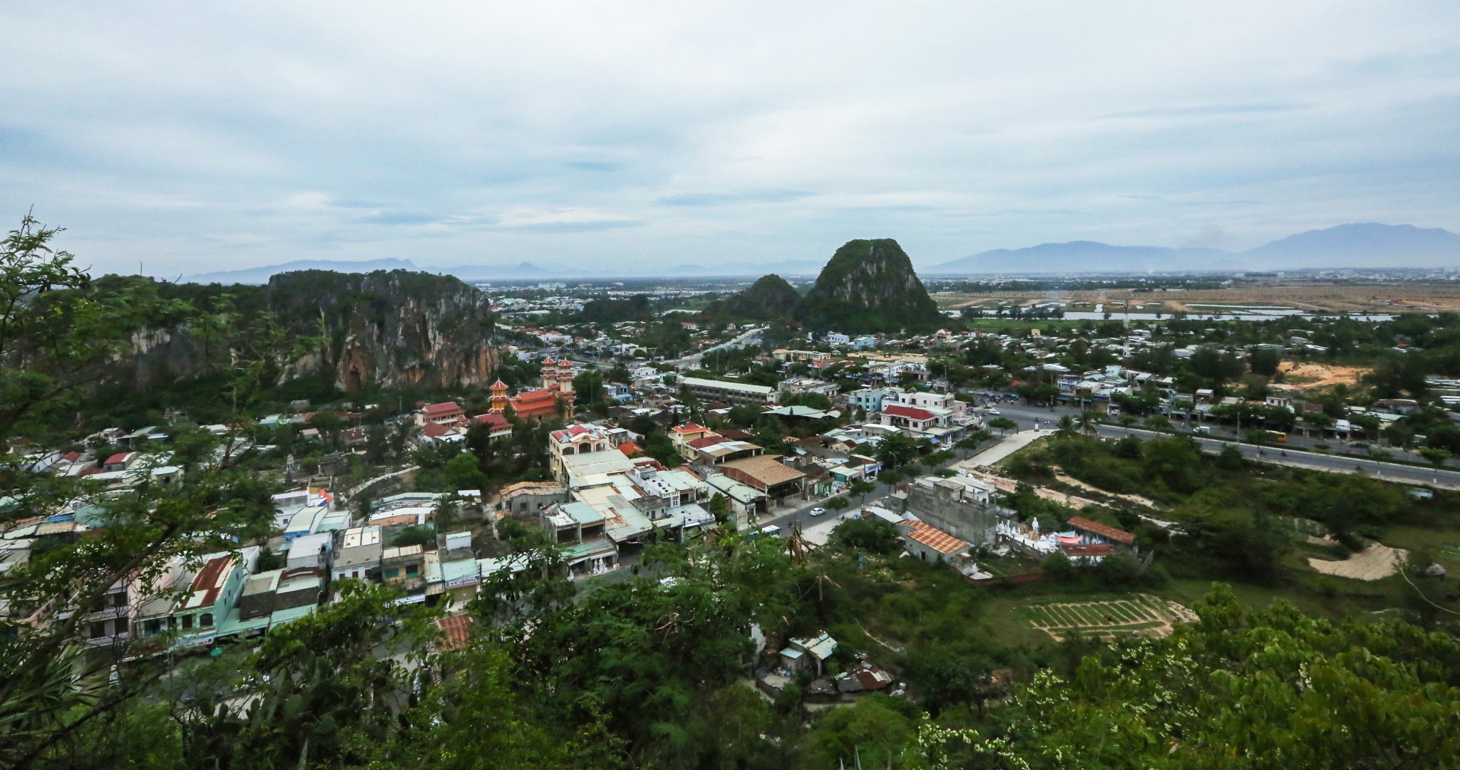 俯瞰越南村庄 中国旅游新闻图片库 供图