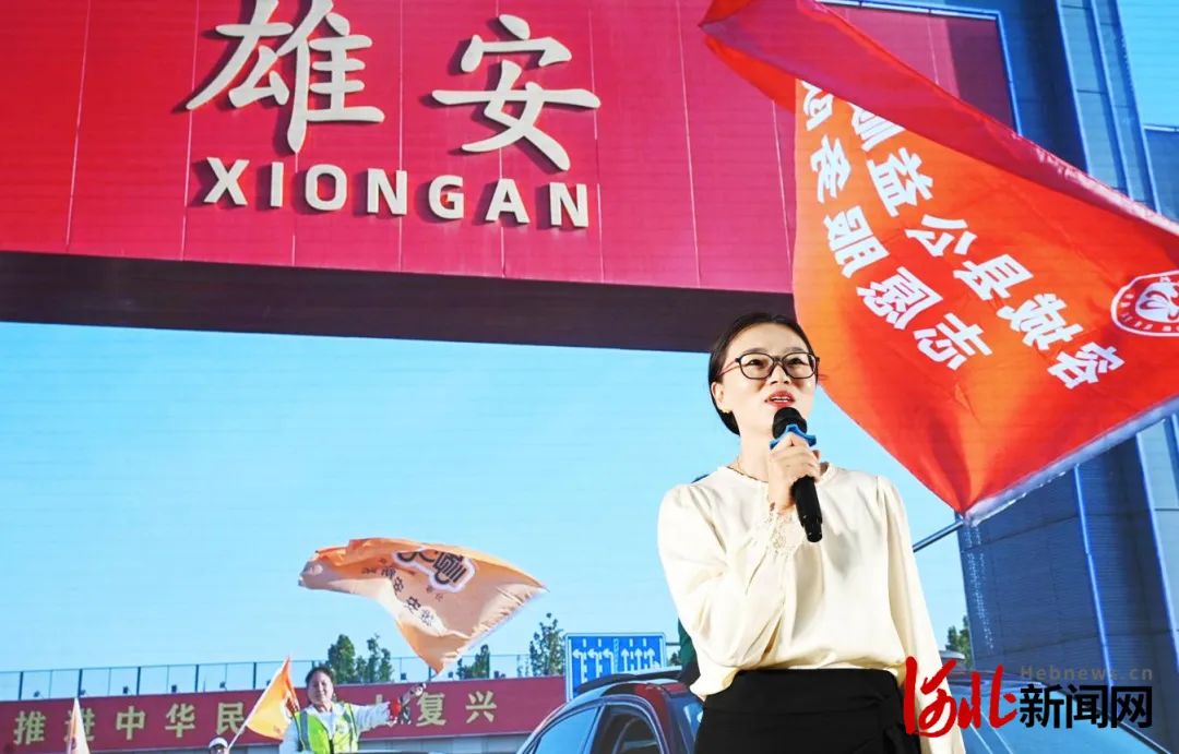 热心公益的潘琳宣讲《公益脚步不停歇&nbsp;&nbsp;爱心善举闪星光》.