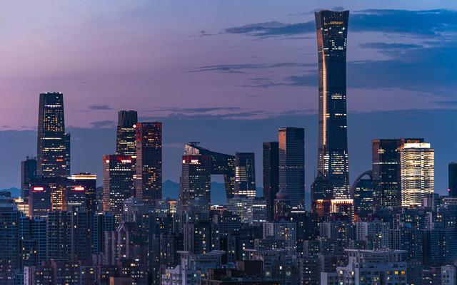 作为中国(北京)自由贸易试验区国际商务服务片区之一的北京cbd高楼林