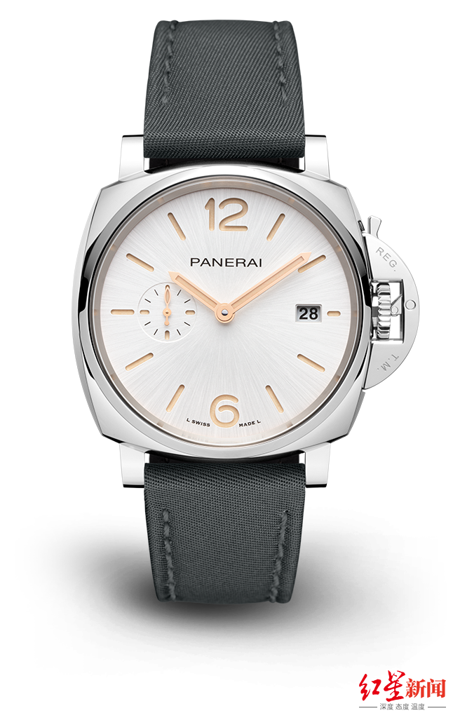 沛纳海luminor due庐米诺杜尔系列prada re-nylon腕表 - 42毫米(pam