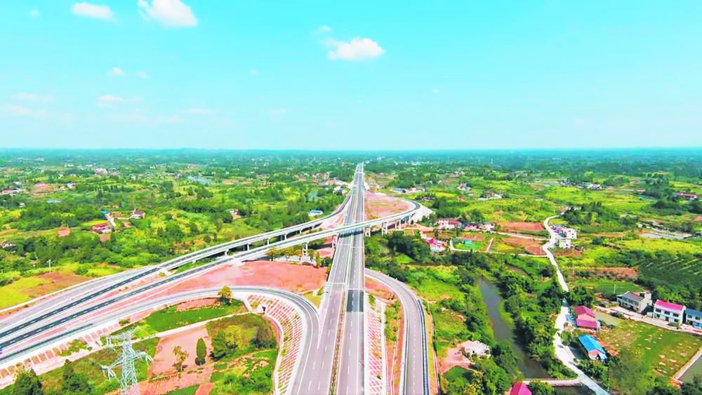 大内高速公路全线通车 从大足到内江车程约半小时|高速_新浪财经_新浪