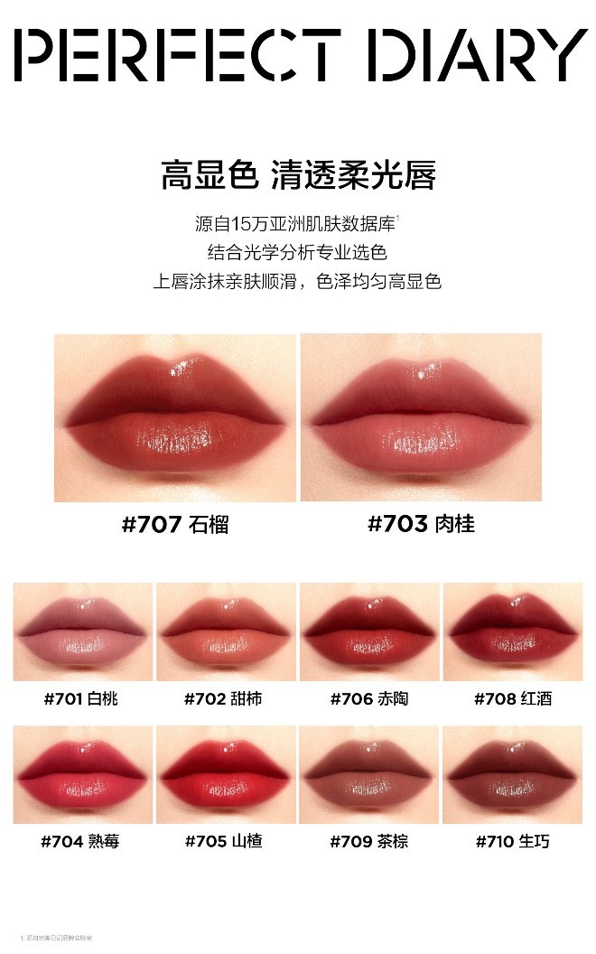 完美日记首创「仿生膜」精华口红上线 妆养一体打造口红新物种|完美