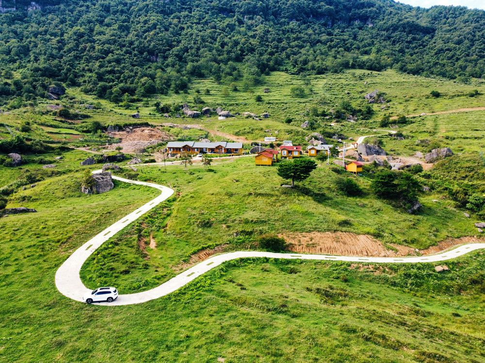 汉中市宁强县石坝子村:初秋风光这边独好