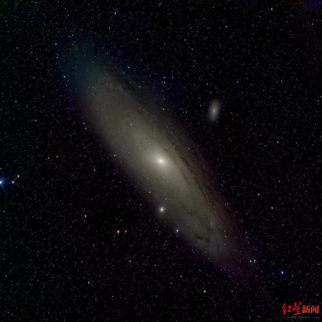 ▲墨子巡天望远镜拍摄的仙女座星系