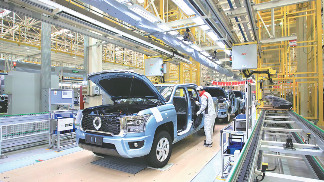 长城汽车荆门分公司厂区.(朱俊波摄)