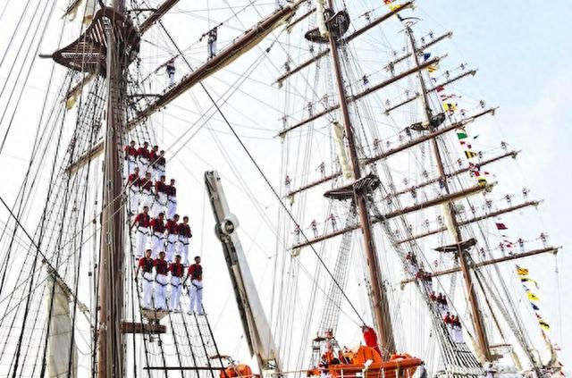 秘鲁海军"联合"号风帆训练舰首次访问上海|训练舰_新浪财经_新浪网