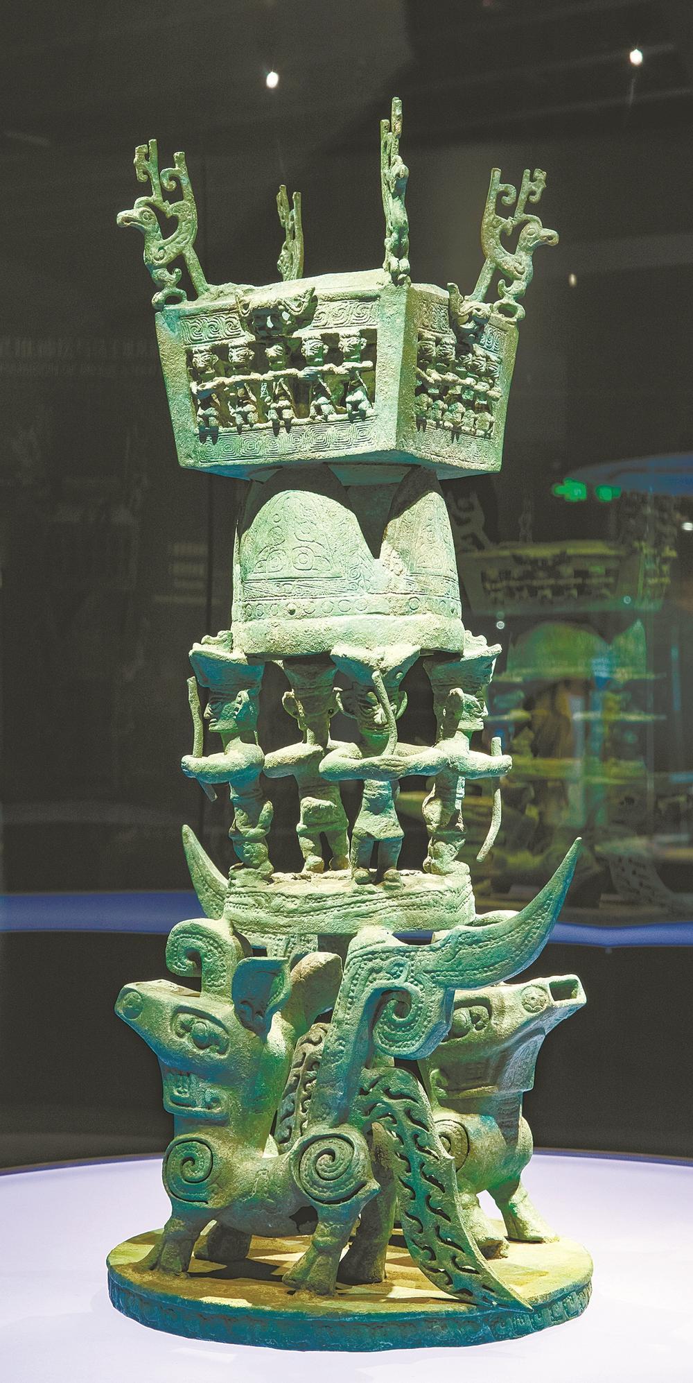 三星堆青铜神坛,成为科幻创作的灵感源泉