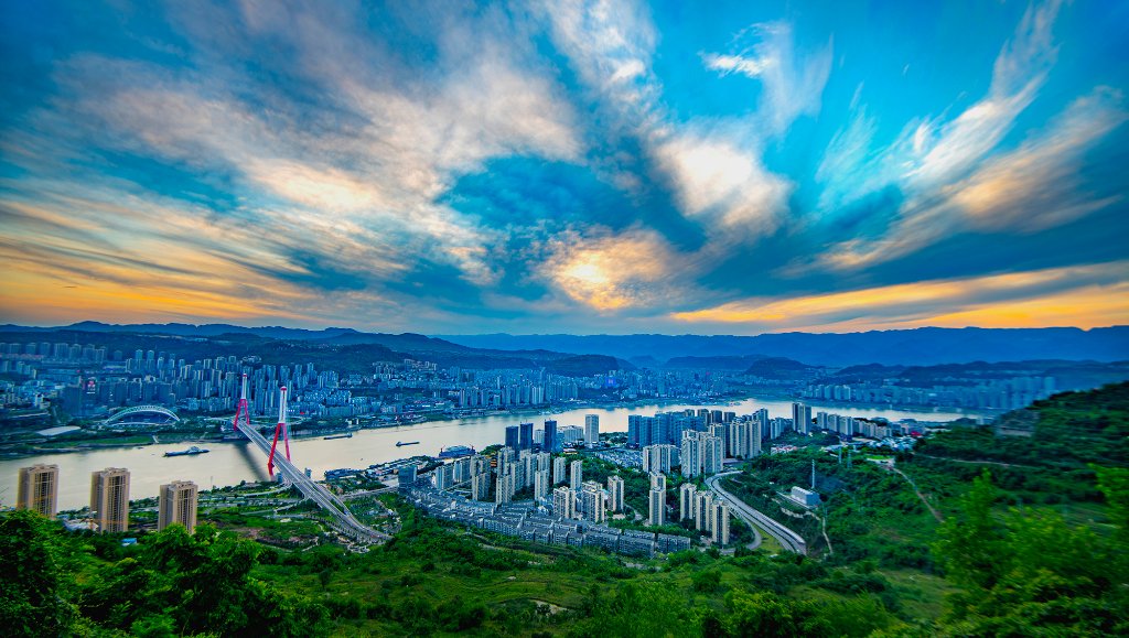 七彩平湖 美丽万州.&nbsp