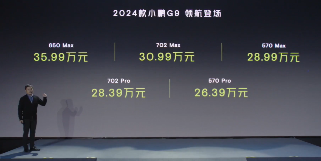 2024 Xpeng G9 model launched