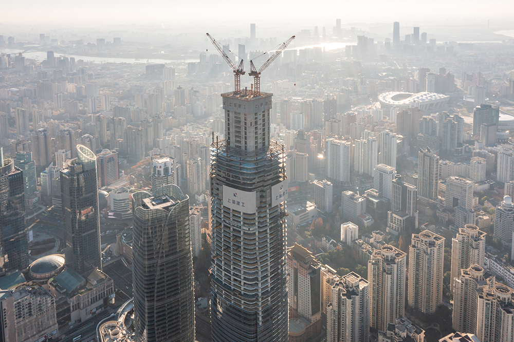 徐家汇中心itc项目b座办公楼施工图.徐汇区 供图