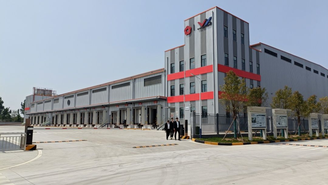 融链·郑州融万低碳冷链物流园外景