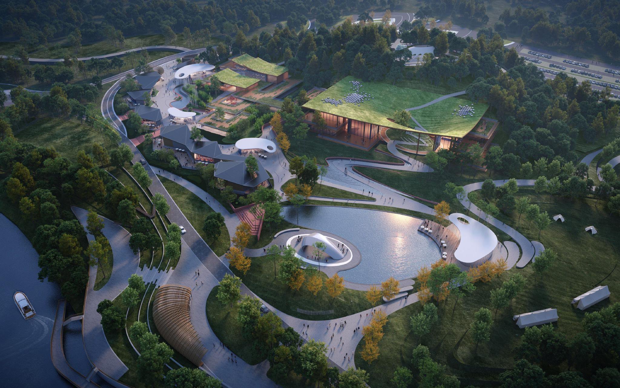 成都国际友谊馆效果图图片来源:成都东部新区提供