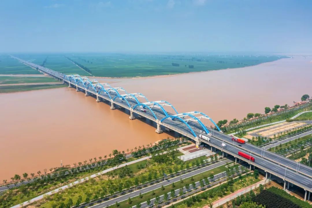 郑州刘江黄河大桥&nbsp;&nbsp;图/图虫创意